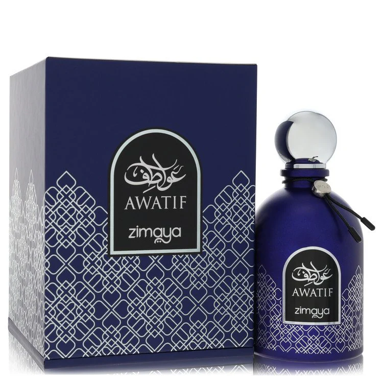 Afnan Zimaya Awatif Blue Eau De Parfum Spray 3.4 Oz For Men