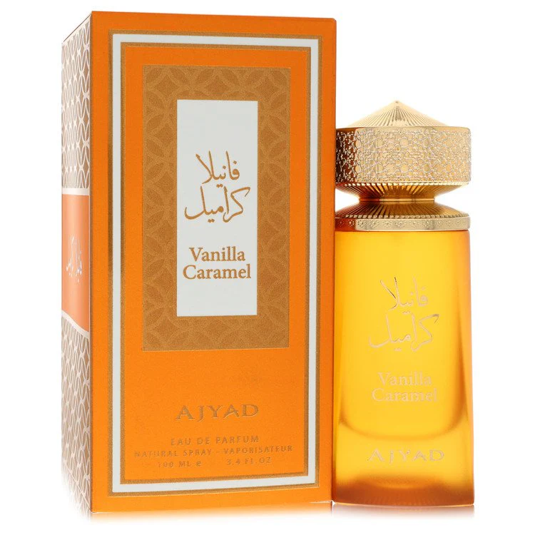 Ajyad Vanilla Caramel Eau De Parfum Spray 3.4 Oz For Women