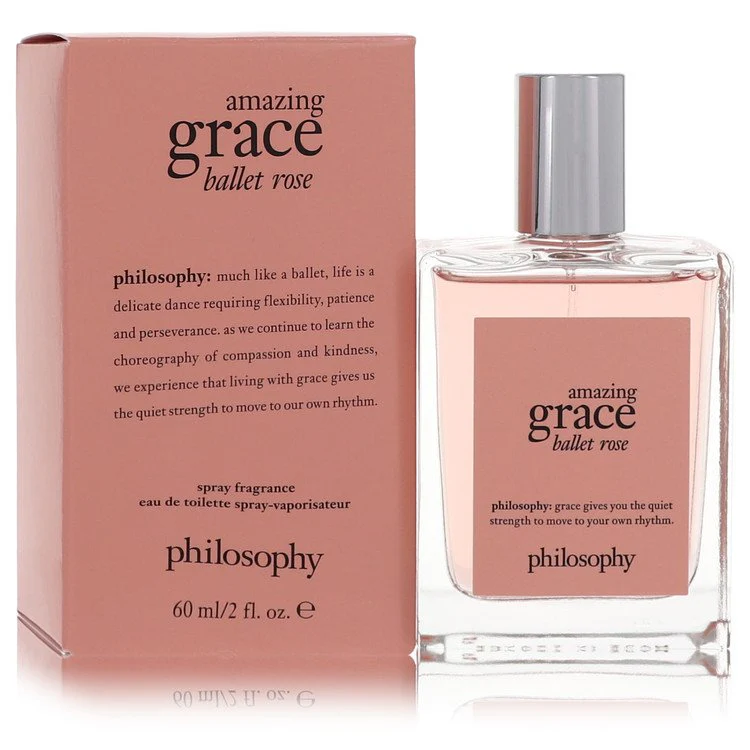Philosophy Amazing Grace Ballet Rose Eau De Toilette Spray 2 Oz For Women