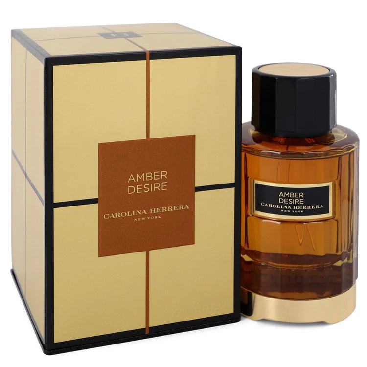 Amber Desire By Carolina Herrera Eau De Parfum Spray Unisex 3.4 Oz For Women
