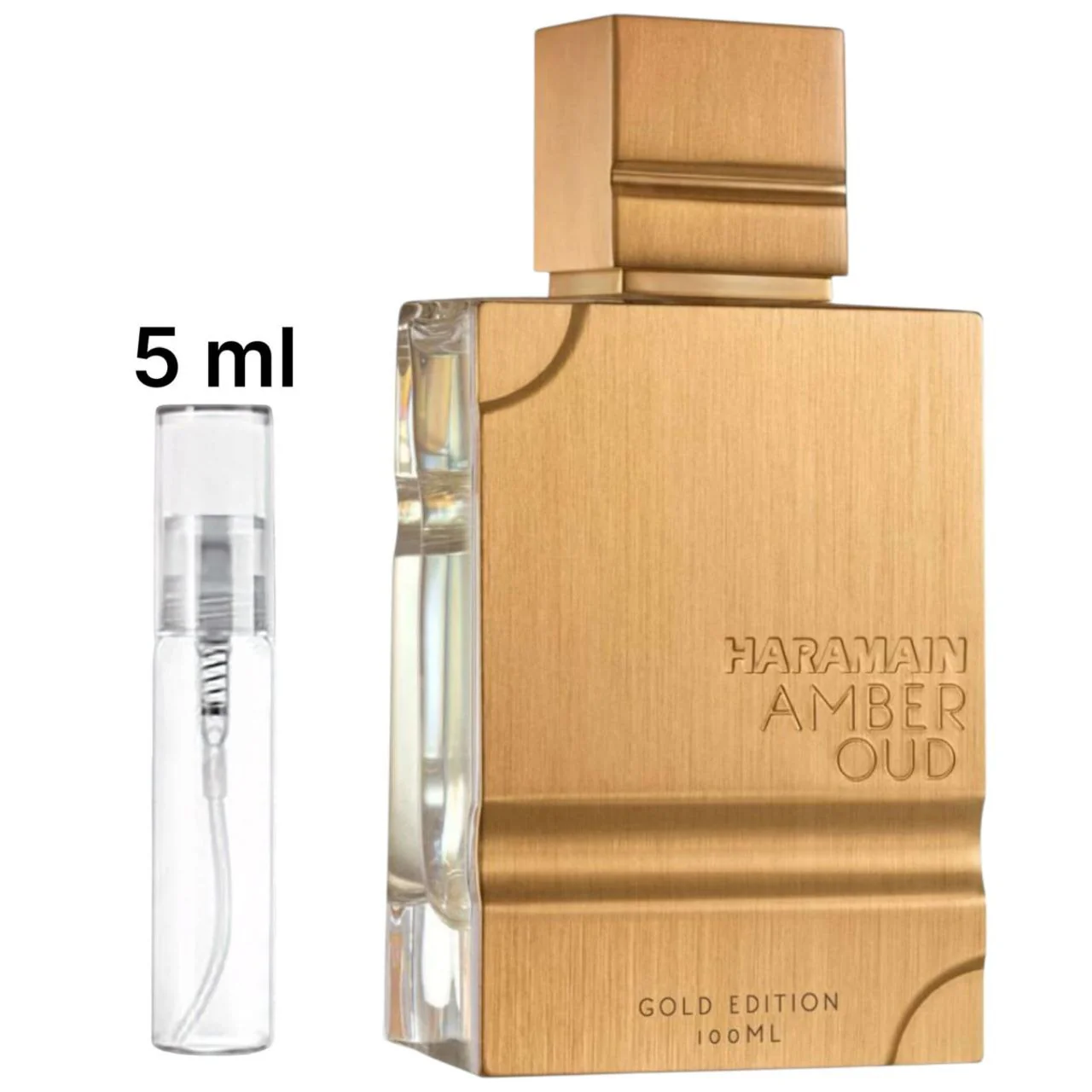 Amber Oud Gold Edition by Al Haramain De Parfum Spray (Unisex) for Women (Sample) - Image 3