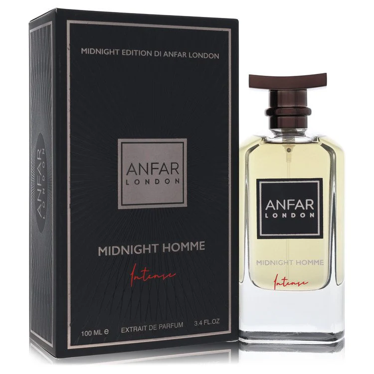 Anfar London Midnight Homme Intense Extrait De Parfum Spray 3.4 Oz For Men