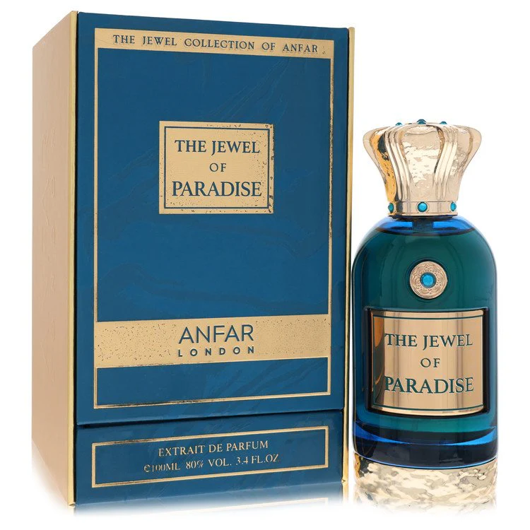 Anfar London Jewel of Paradise Extrait De Parfum Spray 3.4 Oz for Men