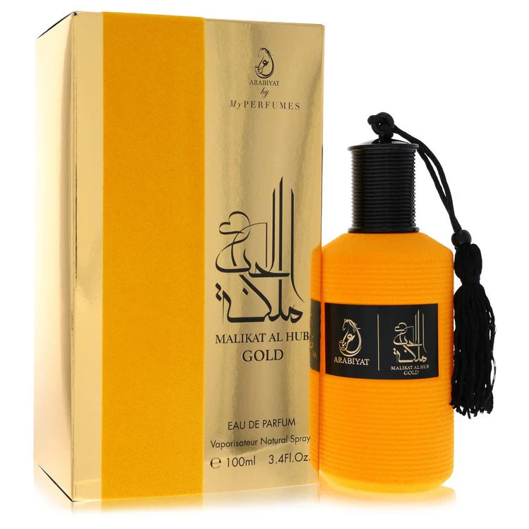 Arabiyat Malikat Al Hub Gold Eau De Parfum Spray Unisex 3.4 oz by My Perfumes for Women