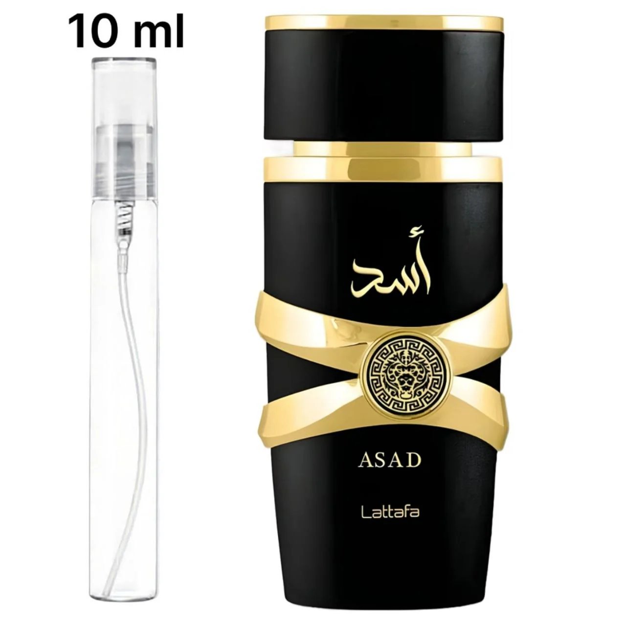 Lattafa Asad by Lattafa Eau De Parfum Spray (Unisex) for Women (Sample) - Image 4