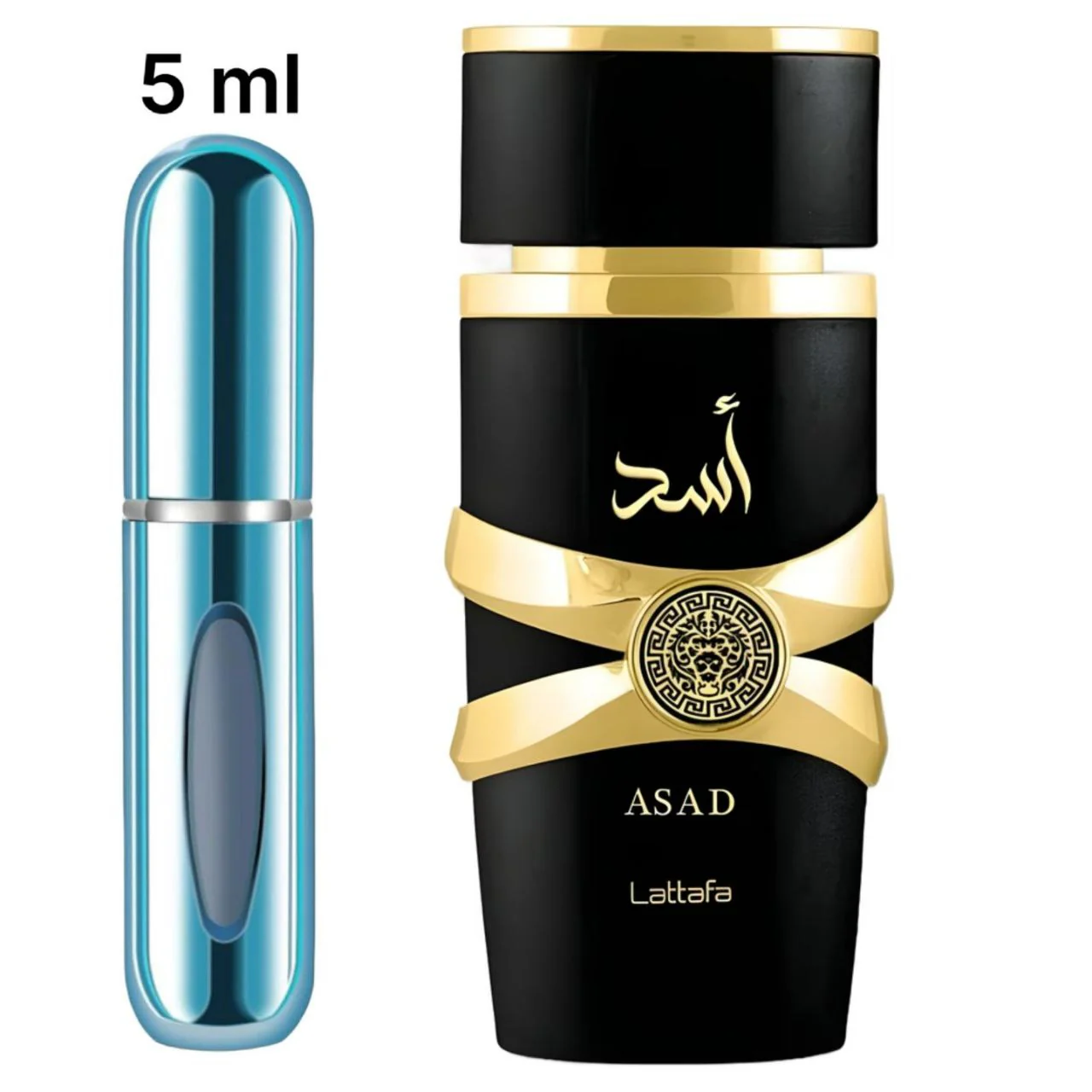 Lattafa Asad by Lattafa Eau De Parfum Spray (Unisex) for Women (Sample) - Image 5