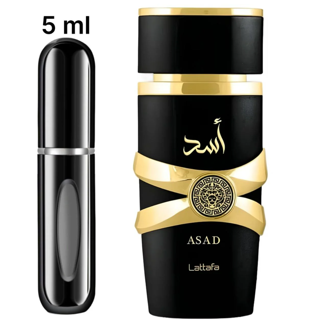 Lattafa Asad by Lattafa Eau De Parfum Spray (Unisex) for Women (Sample) - Image 8