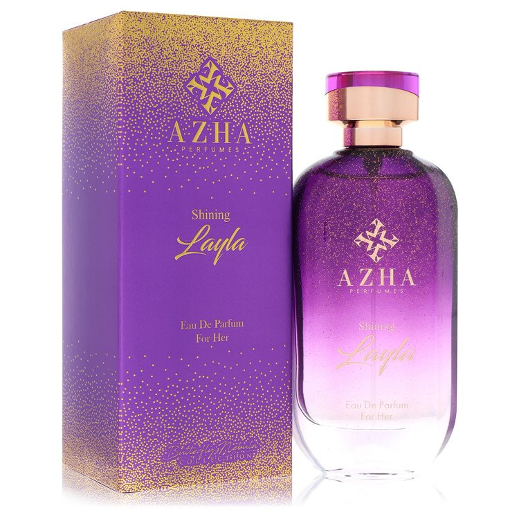 Azha Al Shining Layla Eau de Parfum Spray 3.3 oz for Women