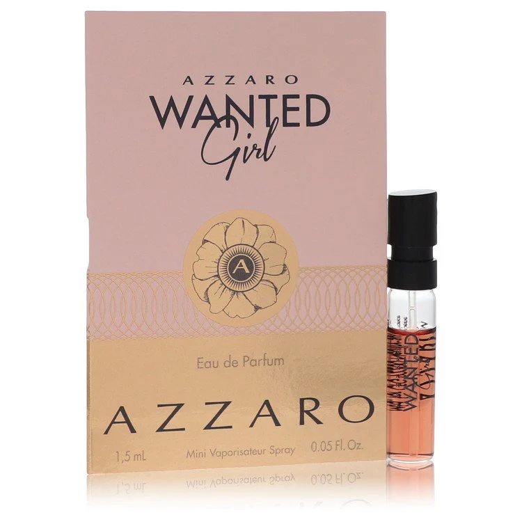 Azzaro Wanted Girl Vial Sample 0.05 Ounce for Women Gourmand Fragrance