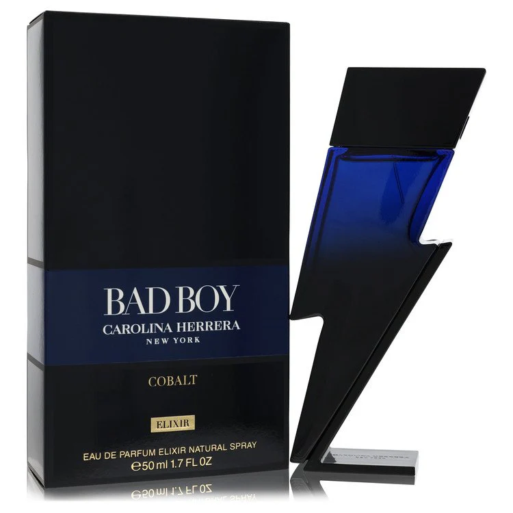 Carolina Herrera Bad Boy Cobalt Elixir Eau De Parfum Spray 1.7 Oz For Men