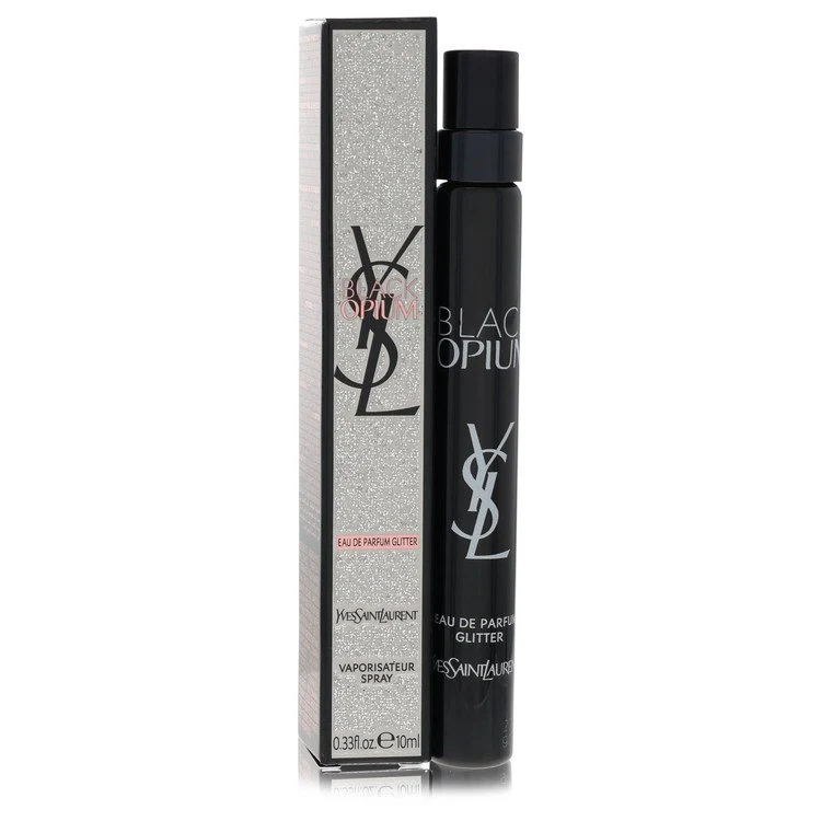 Yves Saint Laurent Black Opium Glitter Mini EDP Spray 0.33 Oz For Women