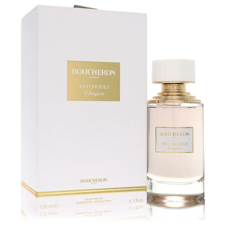 Boucheron Patcholi D'Angkor by Boucheron Eau De Parfum Spray (Unisex) 4.1 oz for Men