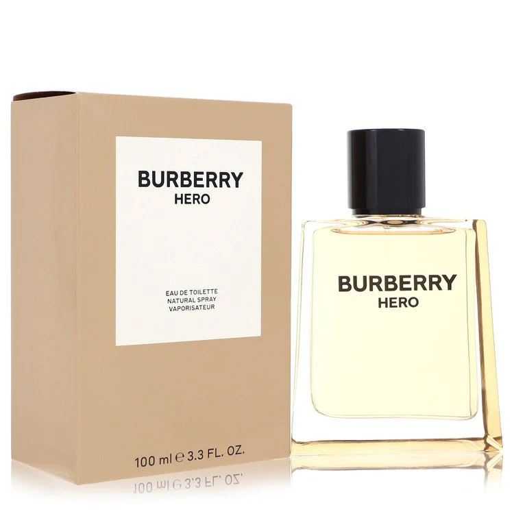 Burberry Hero Eau De Toilette Spray Unboxed 3.3 Ounces for Men