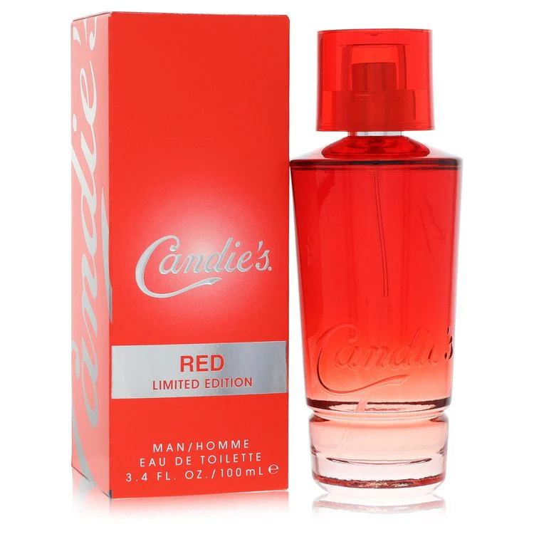 Candies Red Eau De Toilette By Candies For Men 3.4 Oz Limited Edition