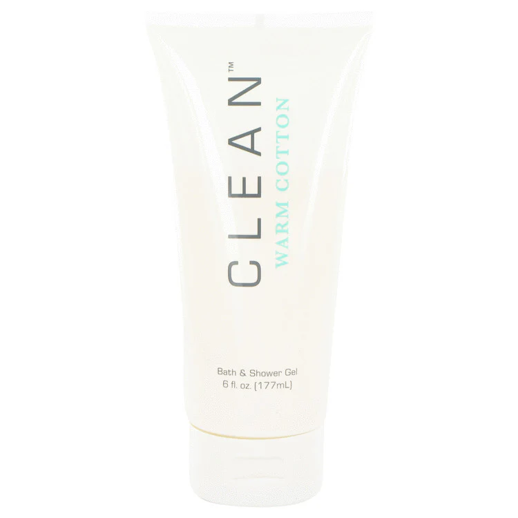 Clean Warm Cotton by Clean Shower Gel 6 oz for Women