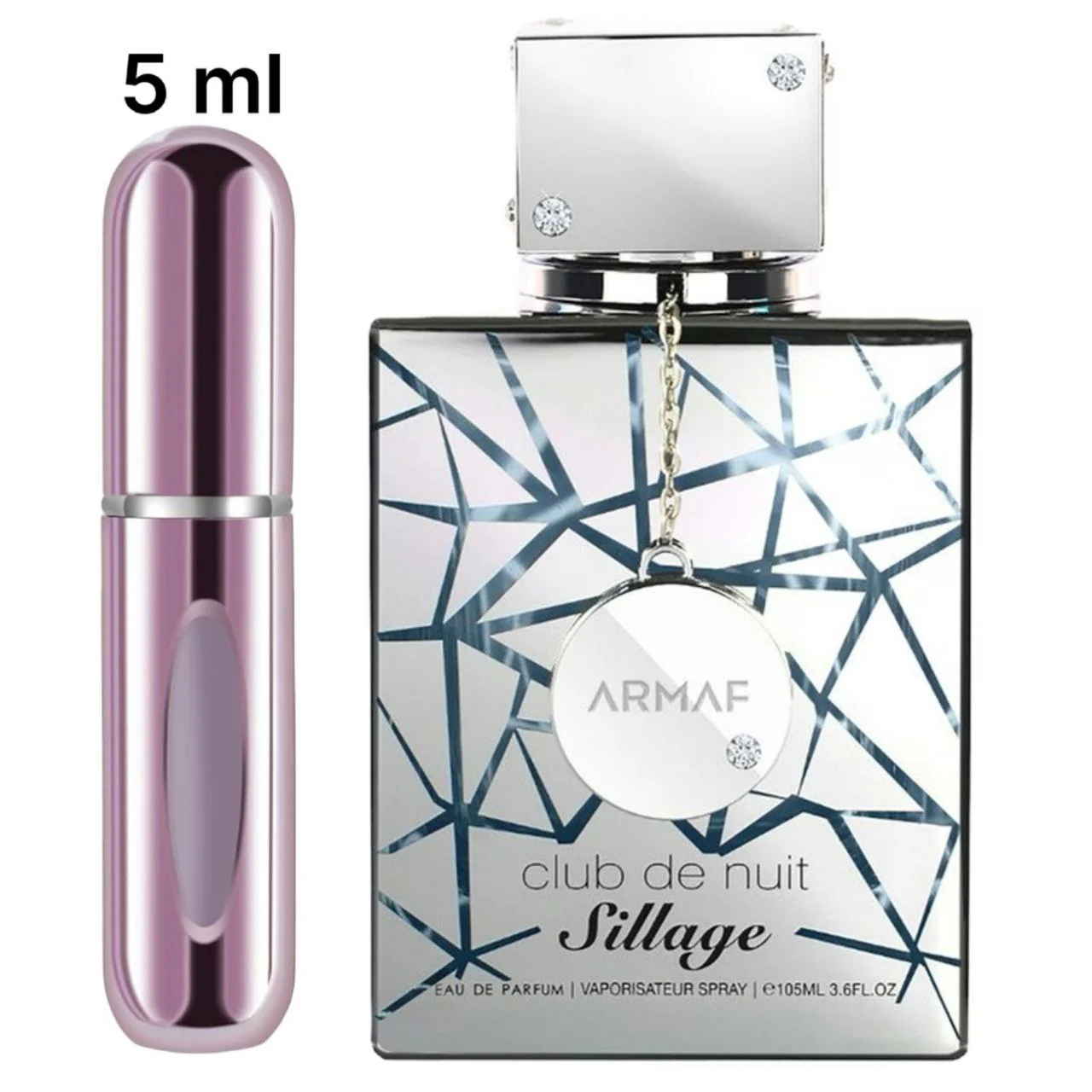 Club De Nuit Sillage by Armaf Eau De Parfum Spray (Unisex) for Men (Sample) - Image 6