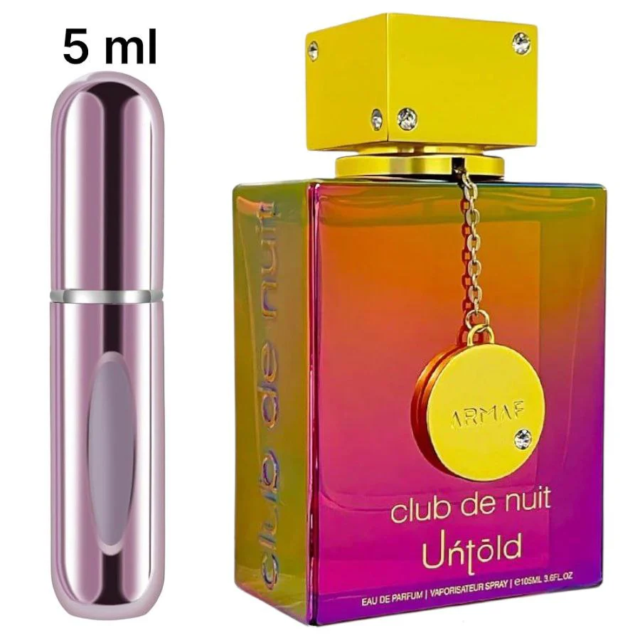 Club De Nuit Untold by Armaf Eau De Parfum Spray Unisex for Women (Sample) - Image 6