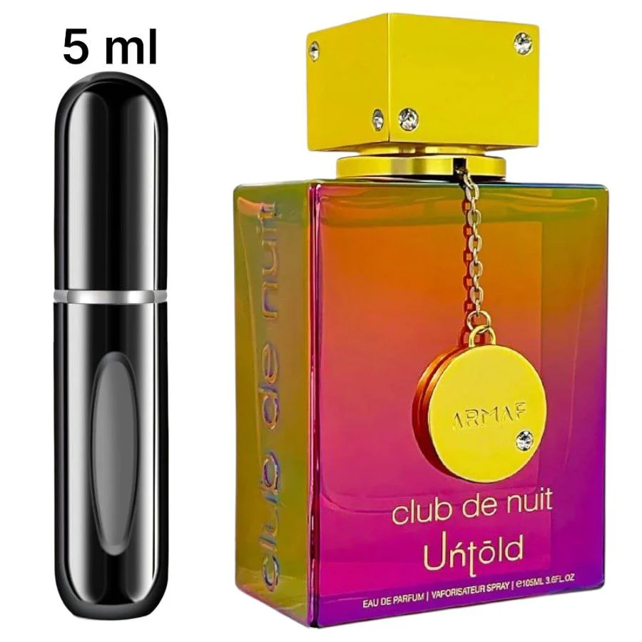 Club De Nuit Untold by Armaf Eau De Parfum Spray Unisex for Women (Sample) - Image 8
