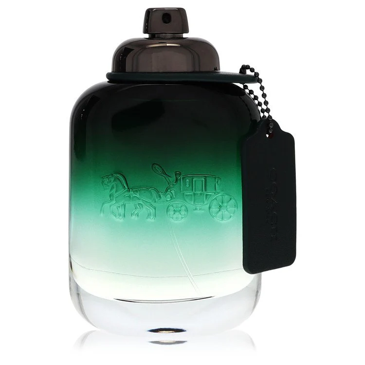 Coach Green Eau De Toilette Spray For Men 3.3 Oz Unboxed