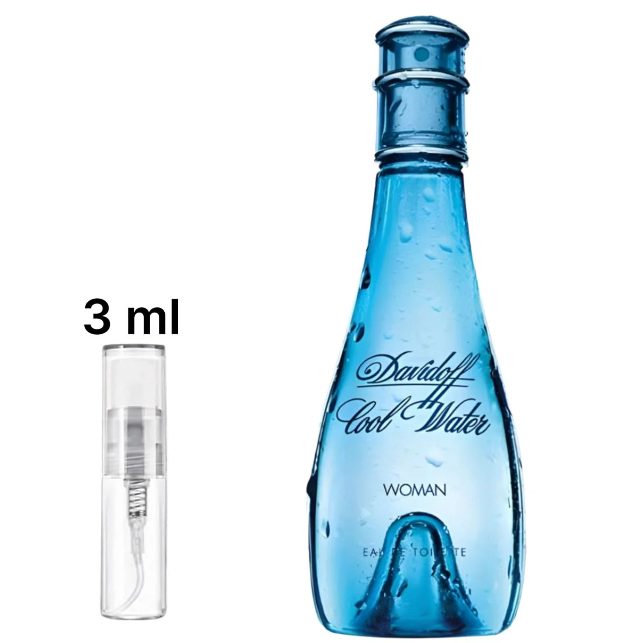 Cool Water by Davidoff Eau De Parfum Spray for Women (Sample) - Image 2