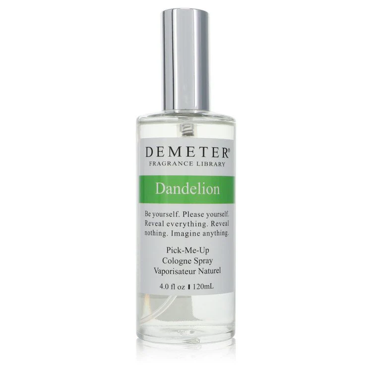 Demeter Dandelion Cologne Spray For Women 4 Oz Unboxed