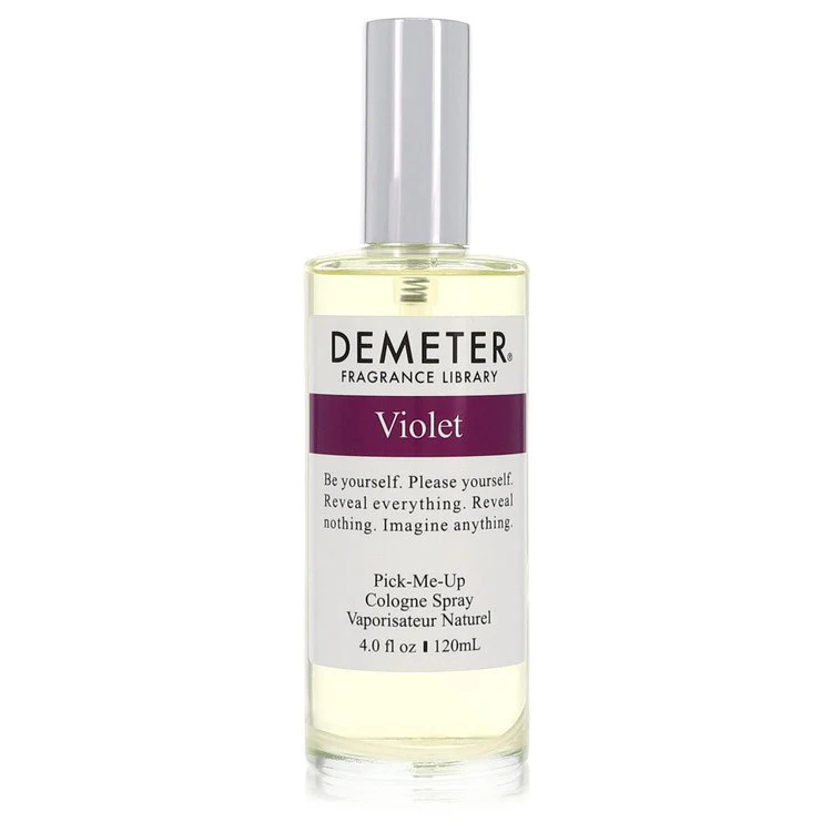 Demeter Violet Cologne Spray 4 Oz Unboxed for Women Floral Fragrance