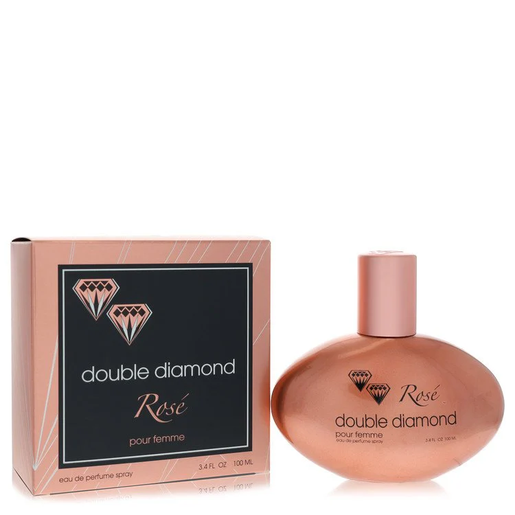 Double Diamond Rose By Yzy Eau De Parfum Spray 3.4 Oz For Women