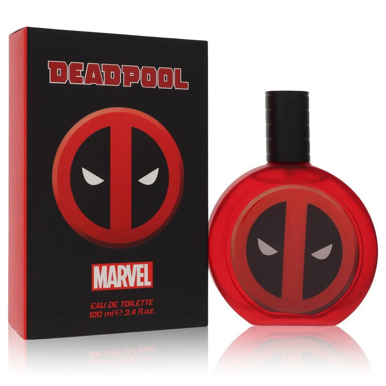 Deadpool By Marvel Eau De Toilette Spray 3.4 Oz For Men Spicy Woodsy Fragrance