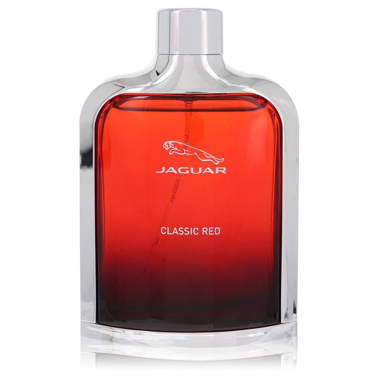 Jaguar Classic Red Eau De Toilette Spray 3.4 Ounce for Men Unboxed