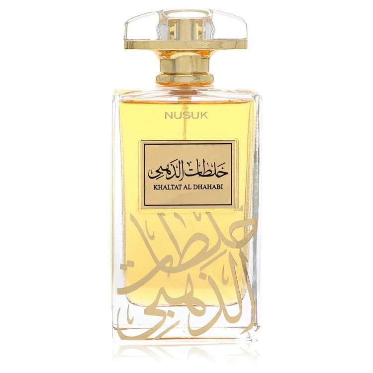 Khaltat Al Dhahabi by Nusuk Eau De Parfum Spray (Unisex Unboxed) 3.4 oz for Men