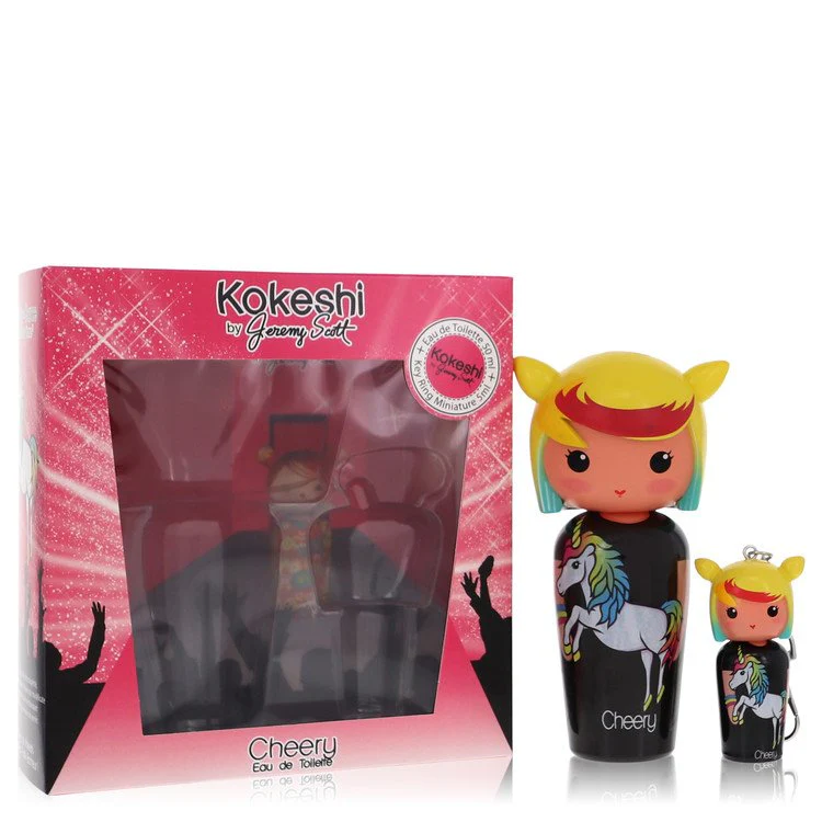 Kokeshi Cheery Eau De Toilette Spray 1.7 oz With Free Key Ring Mini EDT