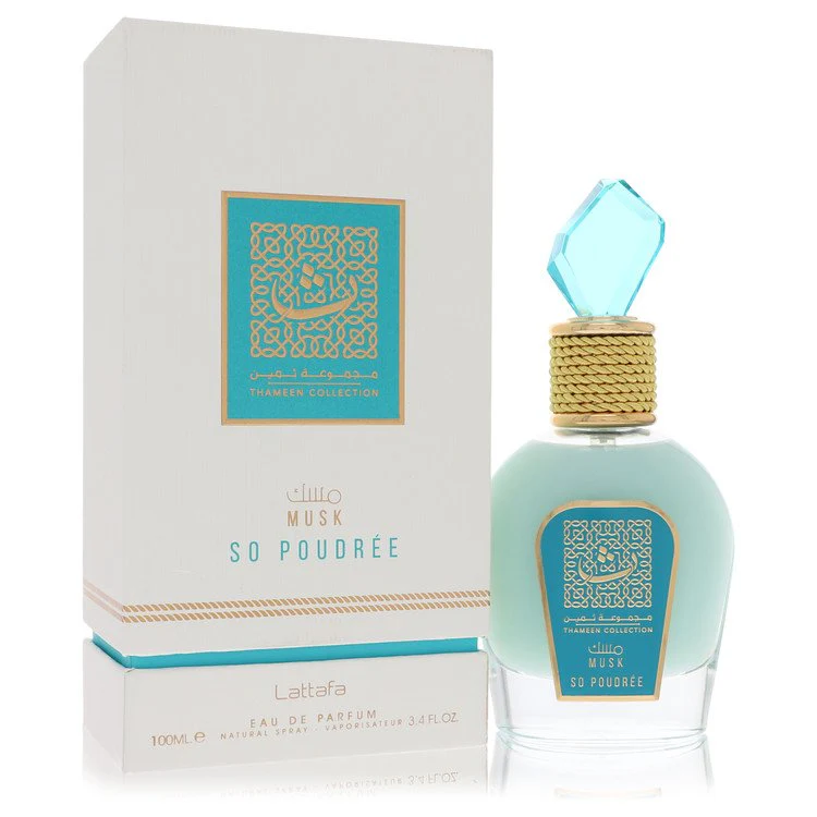 Lattafa Musk So Poudree Eau De Parfum Spray Unisex 3.4 oz for Women