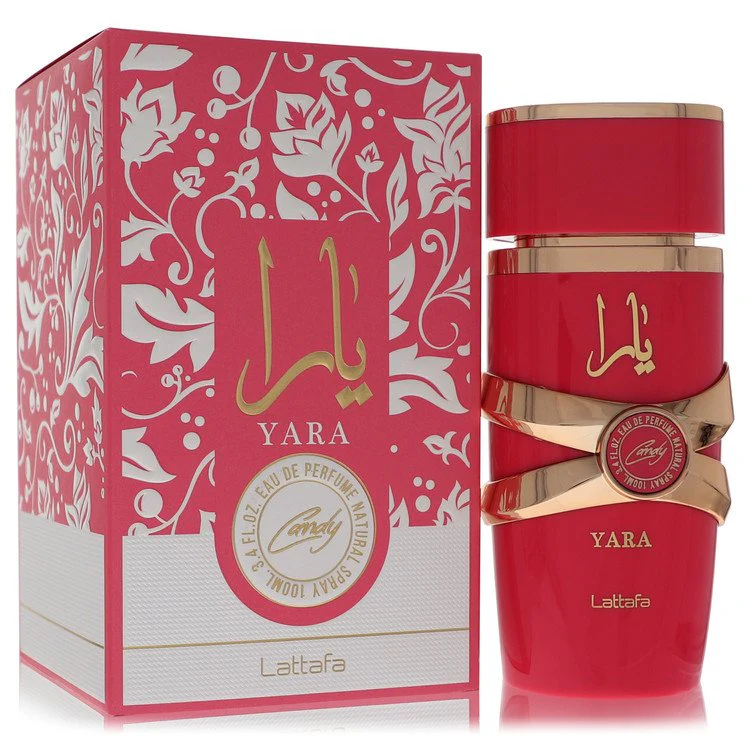 Lattafa Yara Candy Eau De Parfum Spray For Women 3.4 Oz Unboxed