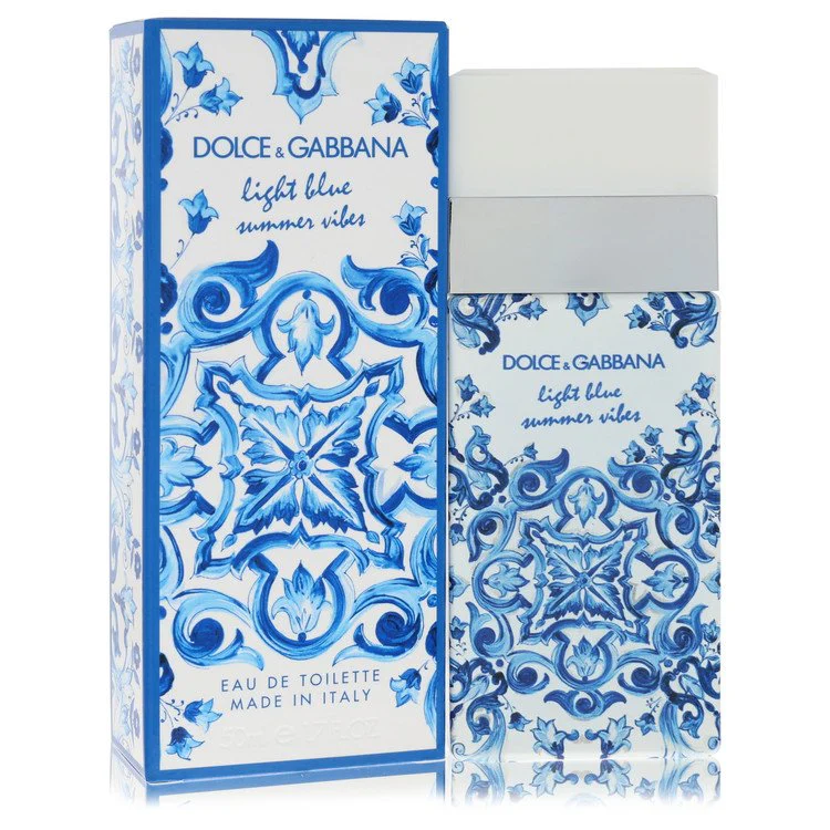 Light Blue Summer Vibes Dolce and Gabbana Eau de Toilette Spray 1.7 oz For Women