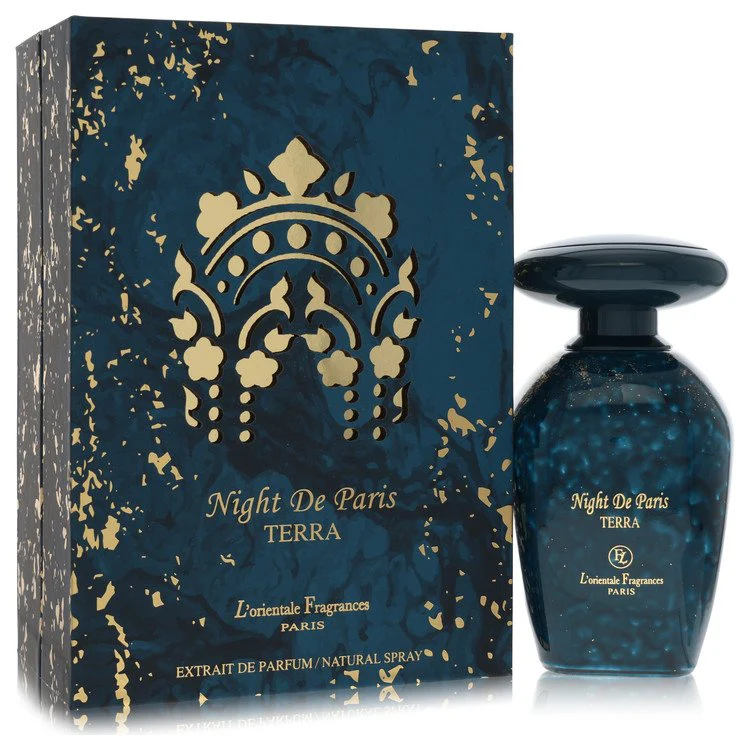 L Orientale Night Paris Terra Extrait De Parfum Spray 3.3 Oz For Men