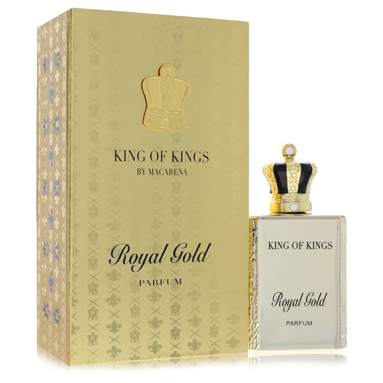 Macarena King of Kings Royal Gold Parfum Spray 3.4 oz for Men