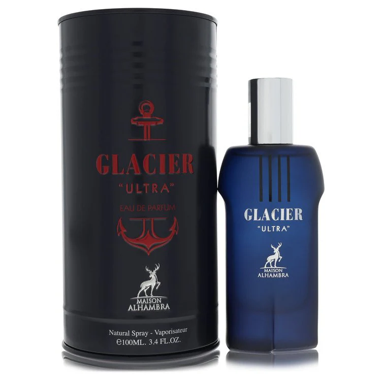 Maison Alhambra Glacier Ultra Eau De Parfum Spray Three Point Four Ounce For Men