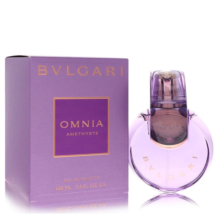 Omnia Amethyste by Bvlgari Eau De Toilette Spray Unboxed 3.4 Ounce for Women