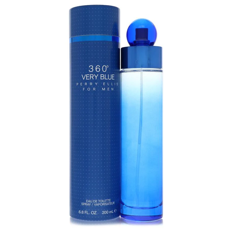 Perry Ellis 360 Very Blue Eau de Toilette For Men 6.8 oz