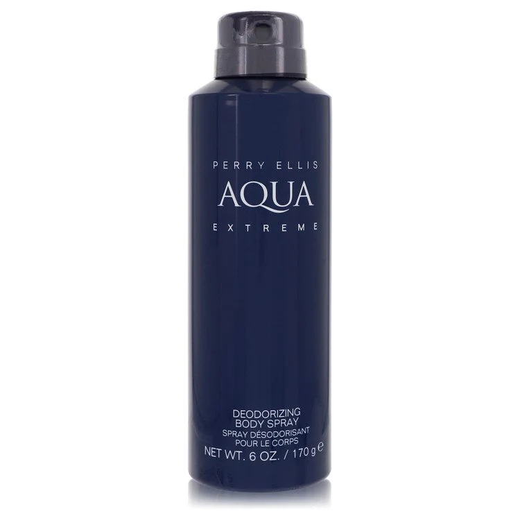 Perry Ellis Aqua Extreme Body Spray 6.8 Oz For Men Woody Citrus Fragrance