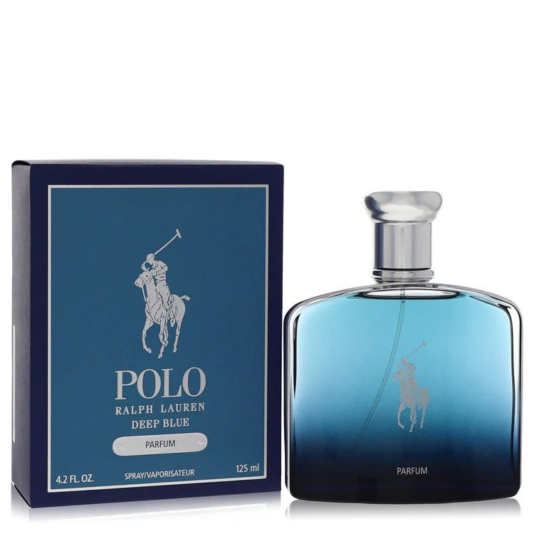 Polo Deep Blue Ralph Lauren Parfum 1.36 Oz For Men Fresh Aquatic Fragrance
