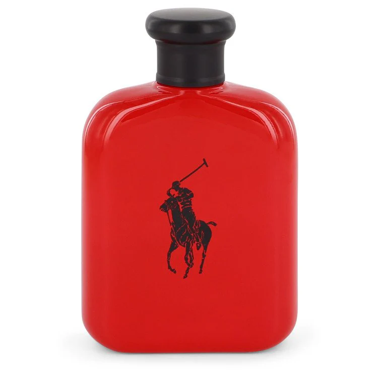 Polo Red by Ralph Lauren Eau De Toilette Spray 4.2 oz Unboxed for Men