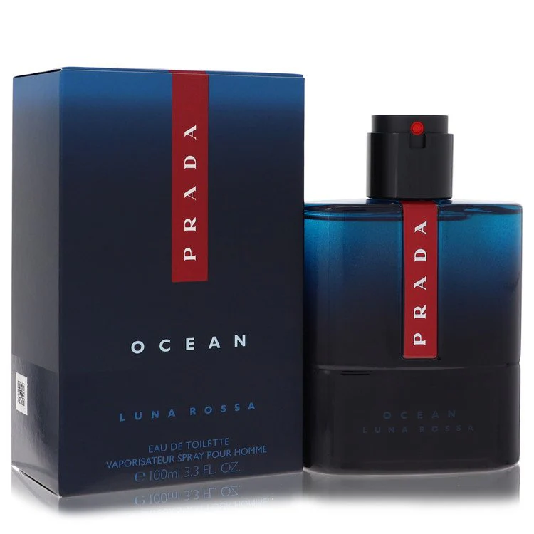 Prada Luna Rossa Ocean Parfum Spray 3.4 Oz For Men