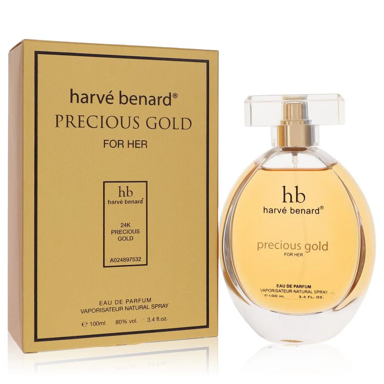 Precious Gold by Harve Benard Eau De Parfum Spray 3.4 oz for Women