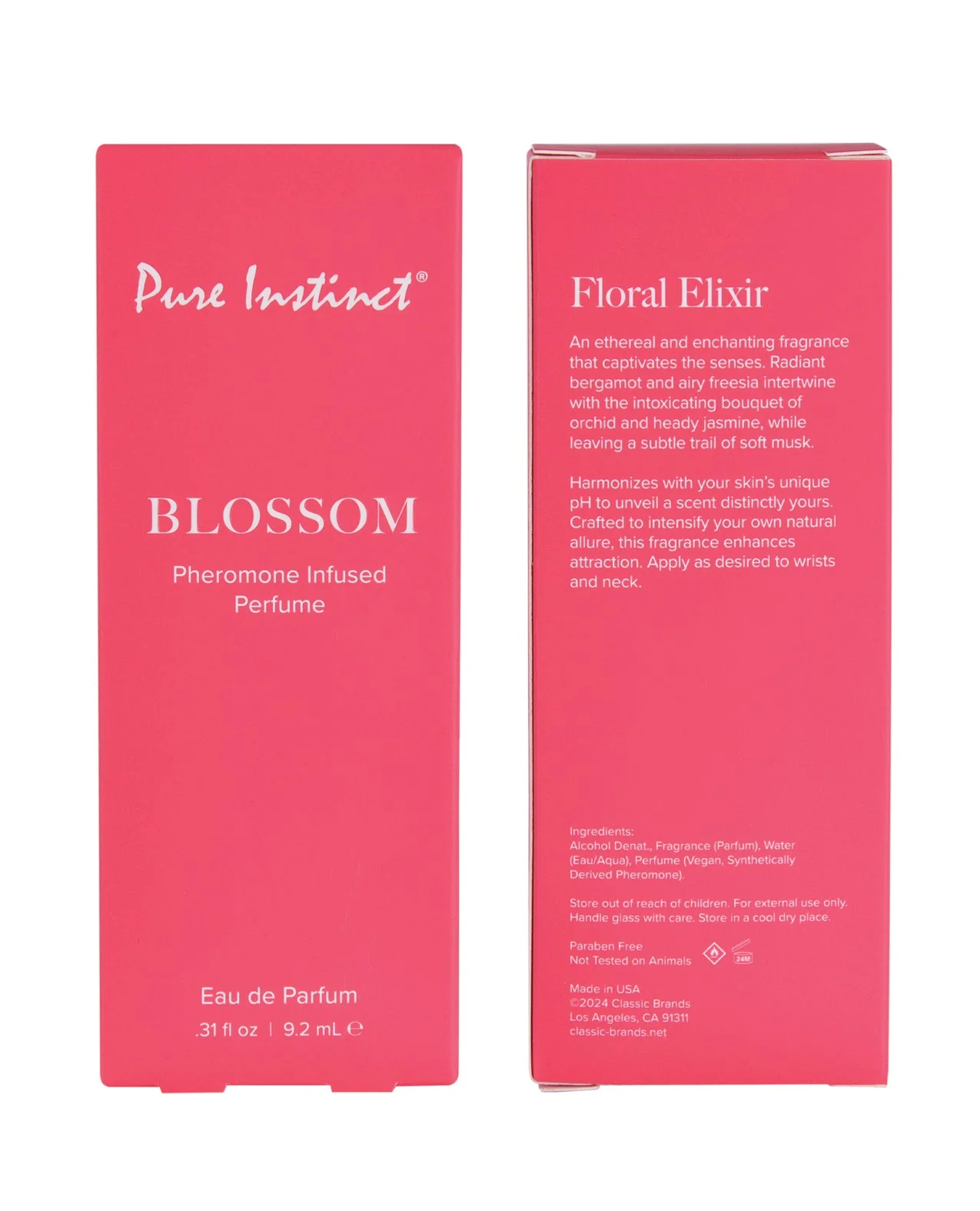 Pure Instinct Pheromone Perfume Blossom - 9.2 ml Spray - Image 5