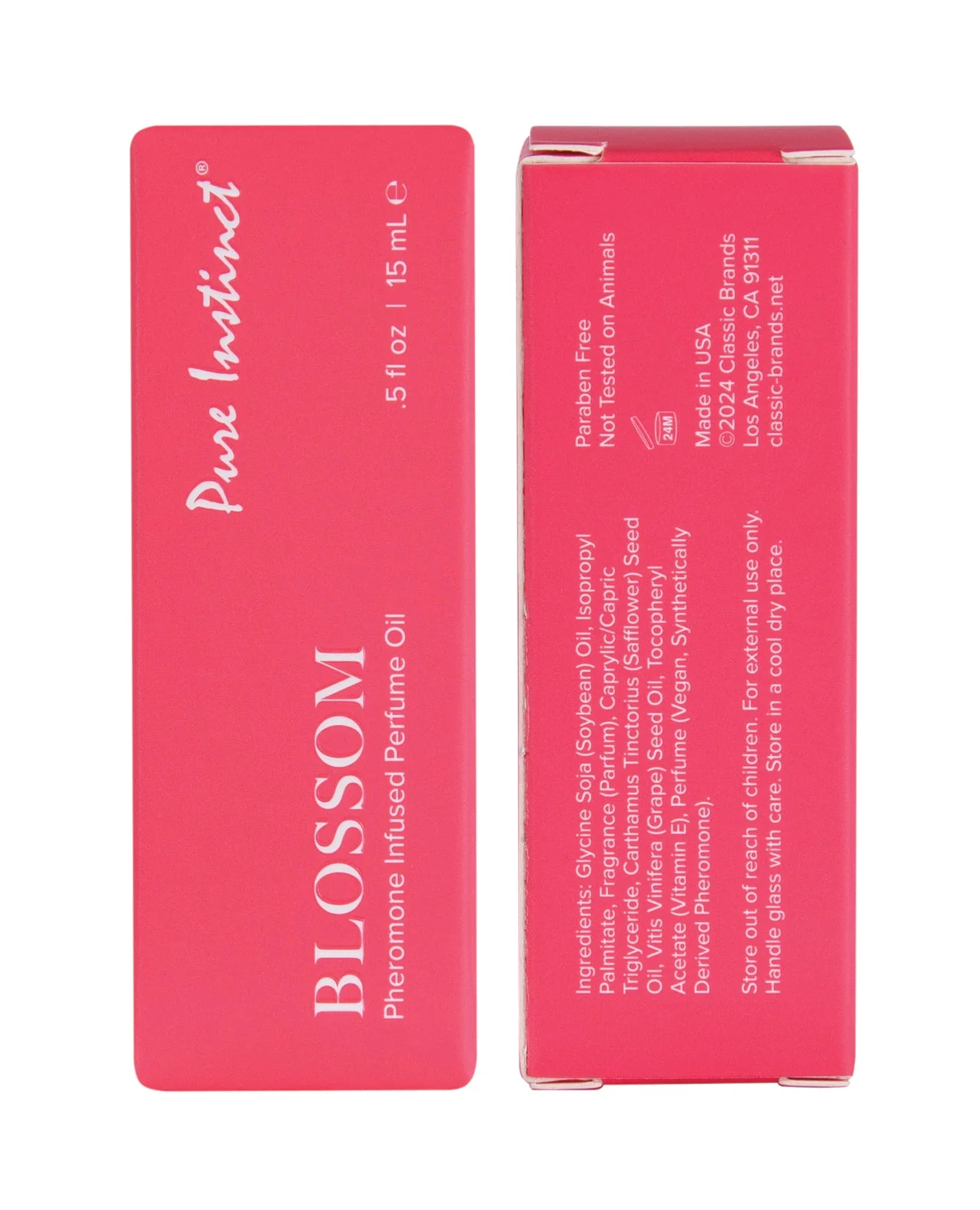 Pure Instinct Pheromone Perfume Oil Blossom 15 ml Dropper Glass - Image 3