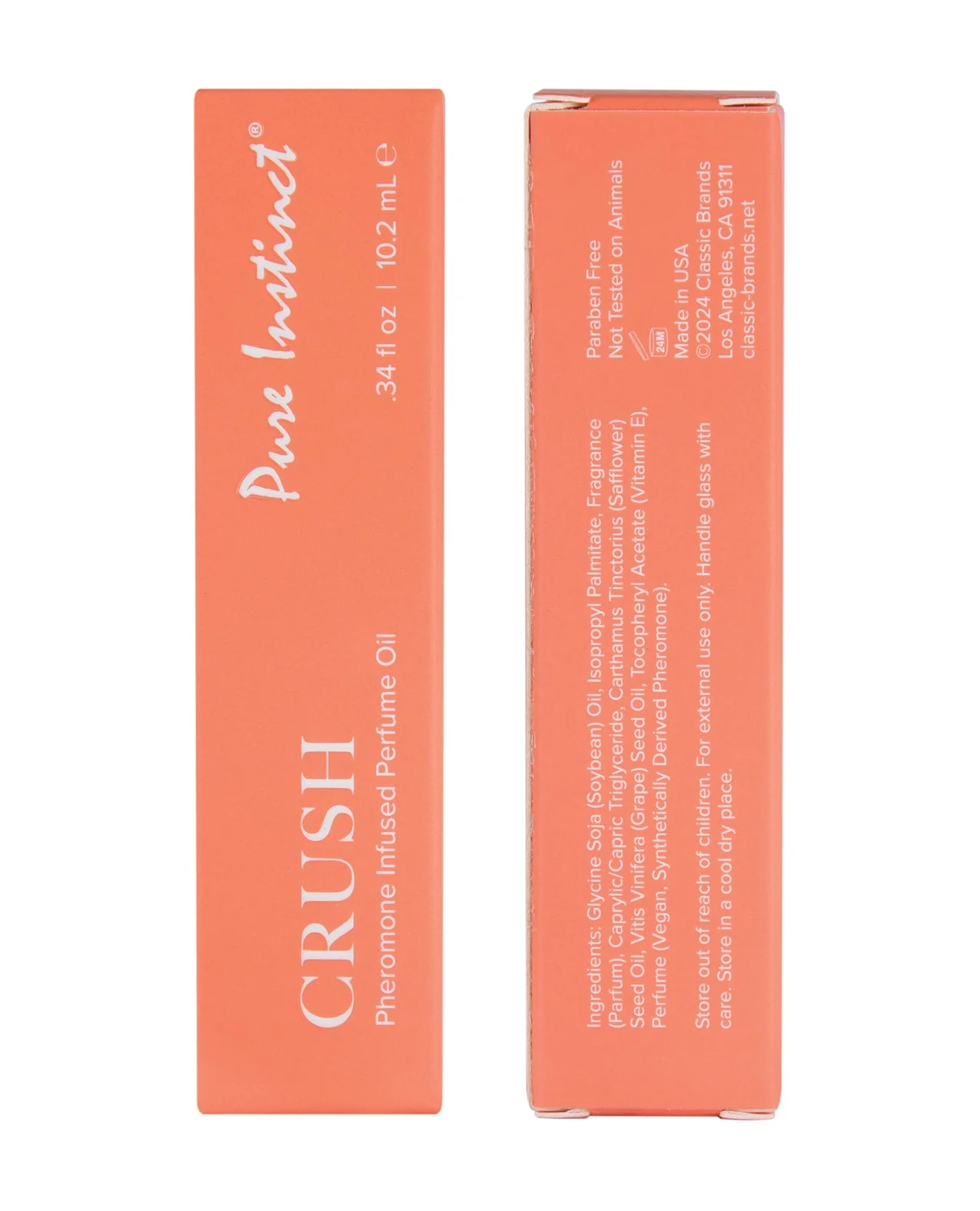 Pure Instinct Pheromone Perfume Oil Roll On Crush 10.2 ml - Image 4