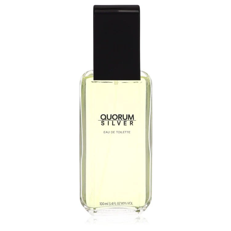 Quorum Silver By Puig Eau De Toilette Spray Unboxed 3.4 Ounce For Men