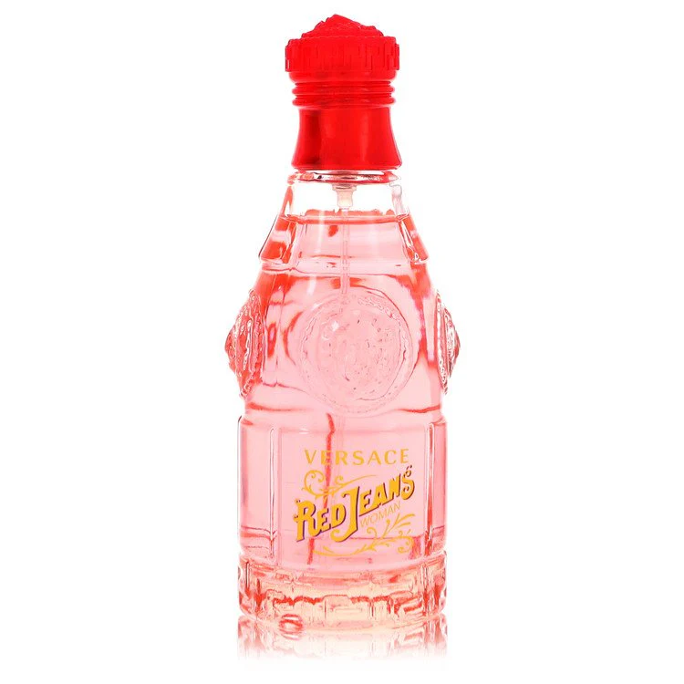Red Jeans by Versace Eau De Toilette Spray Unboxed 2.5 Ounce for Women