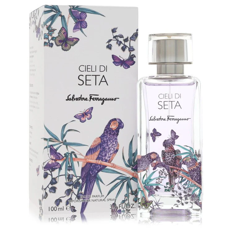 Salvatore Ferragamo Cieli Di Seta Eau De Parfum Spray Unisex 3.4 Fl Oz